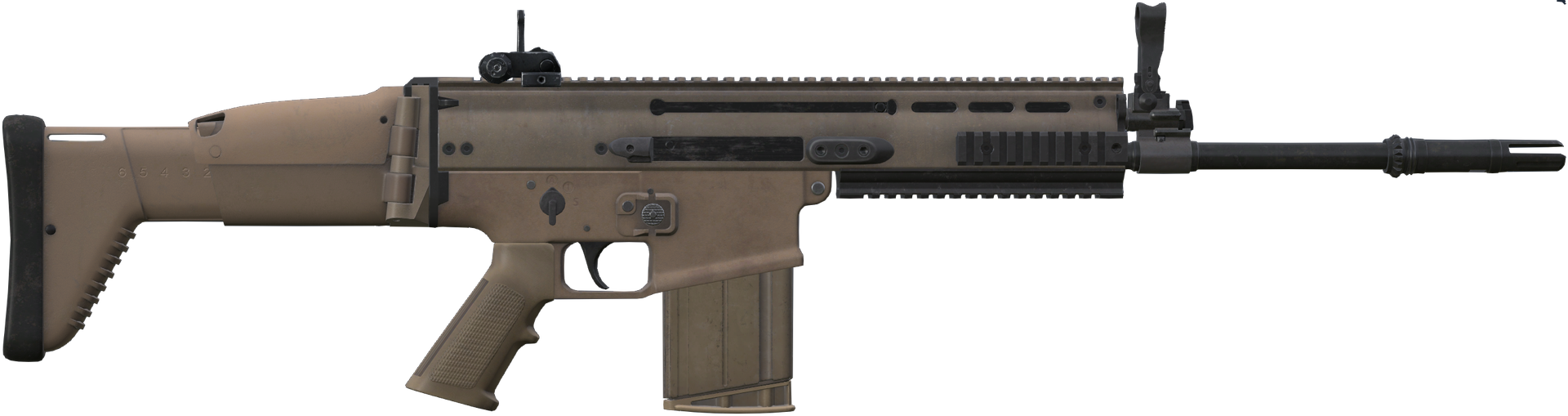 SCAR-H en DayZ - Guía completa y ficha técnica
