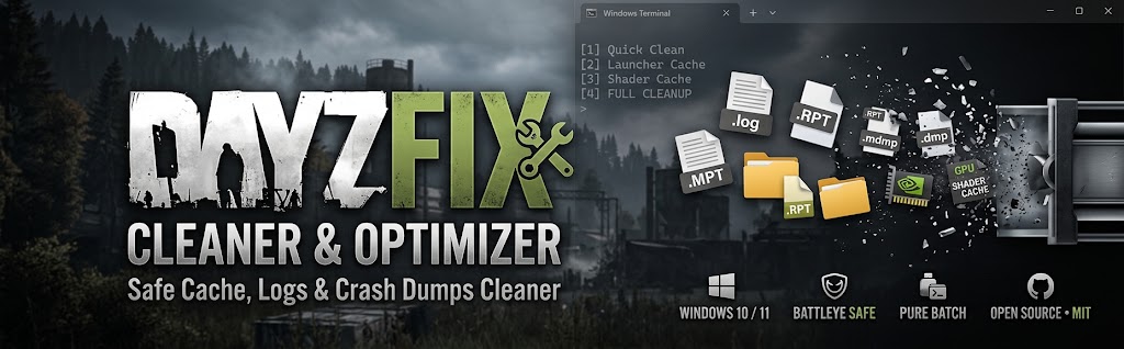 DayZFix - Cleaner & Optimizer
